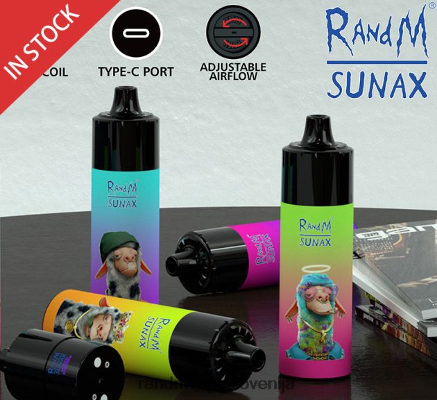 RandM Sunax 21000 zamenljiva naprava za nadzor pretoka zraka 1 kos kola 2D84FN276 RandM Vape Sale