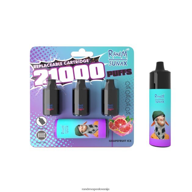 RandM Sunax 21000 zamenljiva naprava za nadzor pretoka zraka 1 kos kola 2D84FN276 RandM Vape Sale