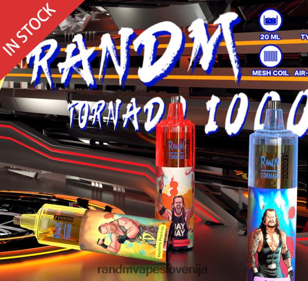 RandM Tornado 10000 Vape naprava za nadzor pretoka zraka 1 kos grozdni led 2D84FN109 RandM Tornado Best Flavour